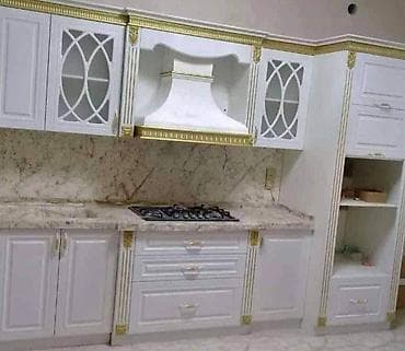 Sifarişlə mətbəx dəsti, Özü çəkən petlələr, MDF, Kredit yoxdur, Rayonlara çatdırılma, Pulsuz çatdırılma — 7