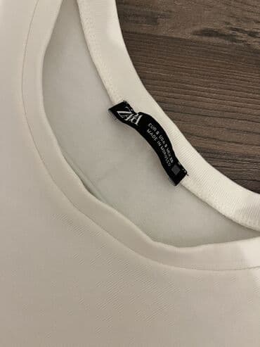 qunduzdan qadın şubaları: Zara kofta 🤍 bir iki defe geyilib teze kimidir Qolları kantlı model S — 9