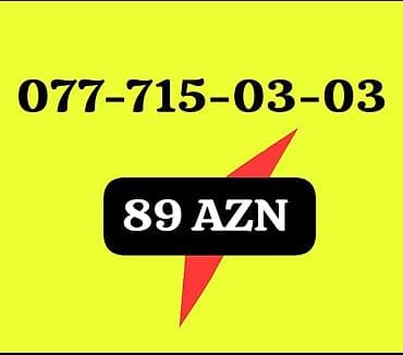 Nömrə: ( 077 ) ( 7150303 ) lalafo.az -da Nömrə: ( 077 ) ( 7150303 )