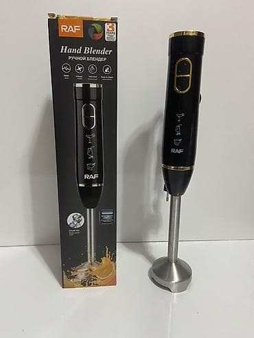ucuz iphone 13: RAF Hand Blender (R-3208) - Növ: əl blenderi - Korpus: qara rəng — 4