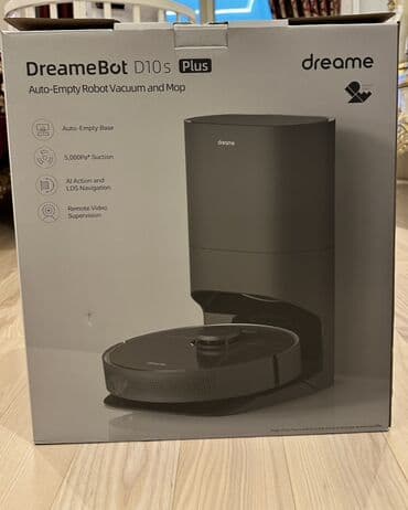 qulaq təmizləyən: DreameBot D10s Plus – Avto-boşaldılan robot tozsoran və mop Əsas — 1