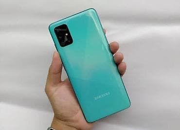 samsung d880: Samsung Galaxy A51, 64 GB, rəng - Göy — 2