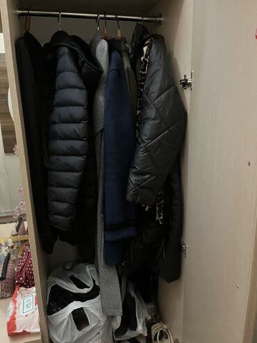 qelem seti: Yeni, Açılan, 1 qapı Düz dolab, Qarderob, paltar dolabı — 4