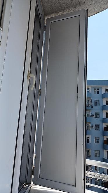 balkonlar: PVC materialdan balkon üçün şkaf/qutu kombi ucun skaf boyuk olcudur — 3