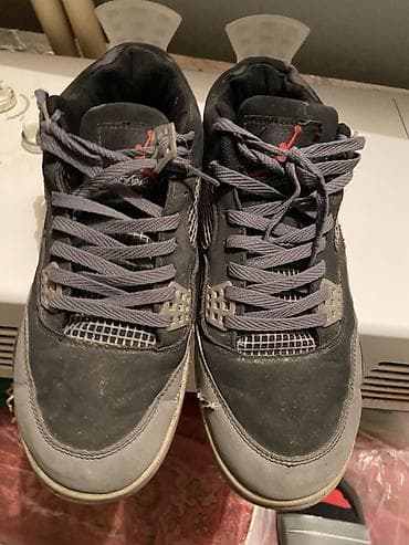 Nike Air Jordan 4 “Cool Grey” tipli kişi idman ayaqqabısı. - Rəng