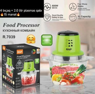 Mətbəx kombaynları və doğrayıcıları: Mətbəx kombaynı Yeni, Ödənişli çatdırılma, Rayonlara çatdırılma, Ünvandan götürmə — 7