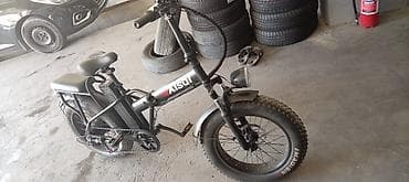 Elektrik nəqliyyatı: Elektrik velosipedi – qalın təkərli, şəhər və off-road üçün - — 4
