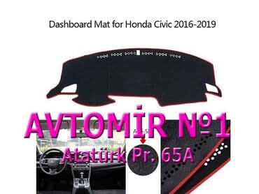 заглушка номера ваз 2109: "honda civic 2006-2019" panel örtüyü bundan başqa hər növ avtomobi̇l — 1