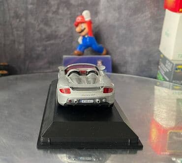 metbex tavan modelleri: Коллекционная модель Porsche Carrera GT Cabriolet type 980 silver — 15