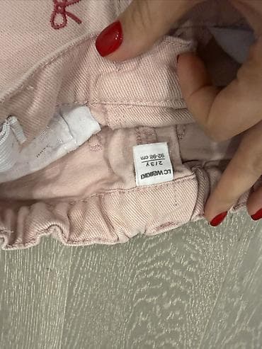 şalvar ölçüləri: LC Waikiki qız uşağı üçün şalvar - Ölçü: 2/3 yaş (92–98 sm) — — 1