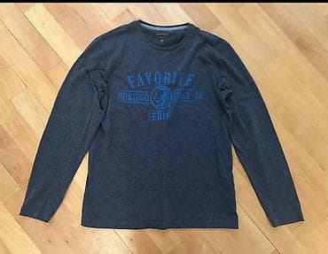 Futbolka, M, rəng - Boz — 1