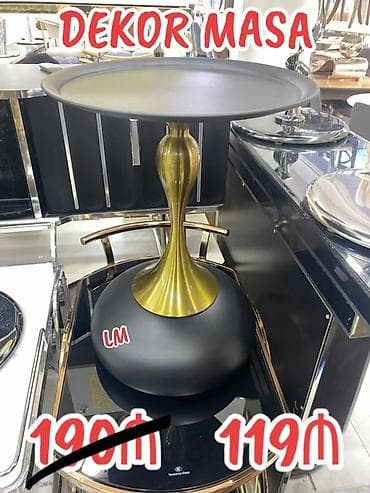 divan fabrika: Dekor masa - Qiymət: 119₼ - İstehsal: Türk fabrika - Ölçülər — 1