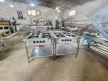 Professional sobalar: Qaz ilə işləyən soba, Yemək üçün — 1