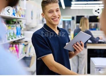 Ev personalı və təmizlik: Satış məsləhətçisi tələb olunur, Yalnız kişilər üçün — 1