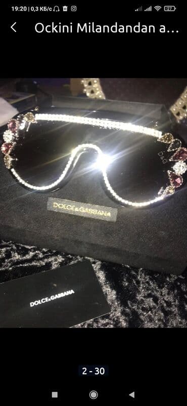 brend gun eynəkləri: Gün eynəyi, Dolce & Gabbana, Yeni — 16