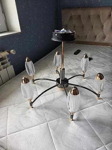 ucuz çılçıraqlar: Çılçıraq, 6 lampa, Metal — 1