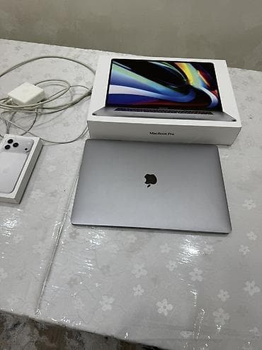 notebook i9: Apple MacBook Pro 16” SSD 1TB, intel core i9 Texniki xüsusiyyətlər: - — 1