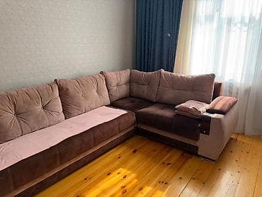 Мебель: L formalı yumşaq künc divan - Dizayn: Sağ bucaqlı L-forma, geniş — 3