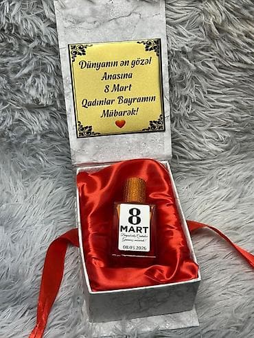 acki sekilleri: Hədiyyəlik “8 Mart” temalı ətir seti - Bayram üçün xüsusi dizayn: Hər — 4