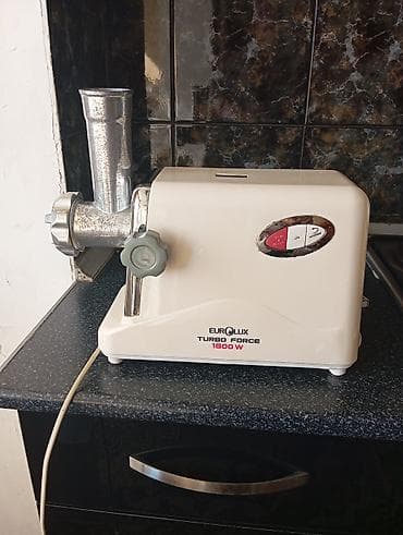 cepis eti: EUROLUX Turbo Force 1800W ətçəkən maşın - Güclü 1800 W motor – iri — 1