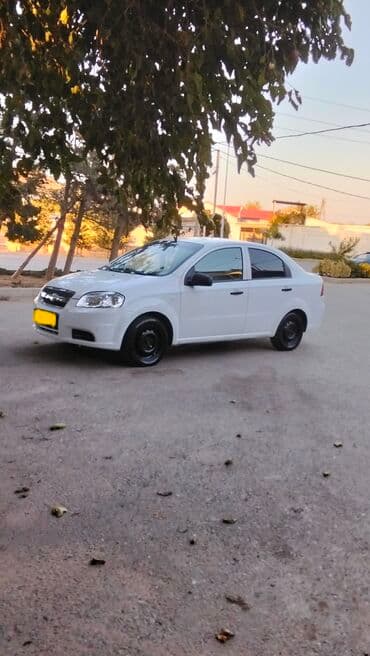 masinim var ag rengi: Chevrolet Aveo sedan – ağ rəng, 4 qapılı, ön ötürücülü şəhər — 8