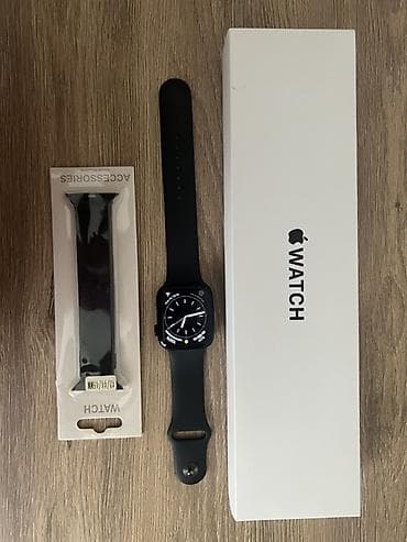 ucuz apple watch: Smart saat, Apple, Sensor ekran, rəng - Qara — 5