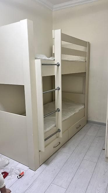 Oğlan və qız üçün, Yeni, Çarpayı, Matras ilə, Siyirməli, Laminat — 1