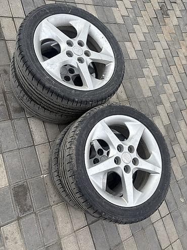 disk niva: 5 saplı yüngül lehimli disk və şin komplekti - Ölçü: 17" - Bolt — 3