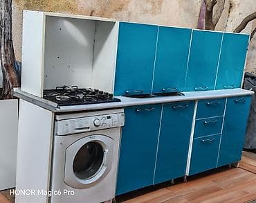 Metbex mebeli ölçüsü 2.50 üzərində verilir moyka qaz peçi qapıları — 2