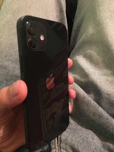 iphone se 4 qiyməti: IPhone 12, 64 GB, Black Titanium, Simsiz şarj, Face ID — 8