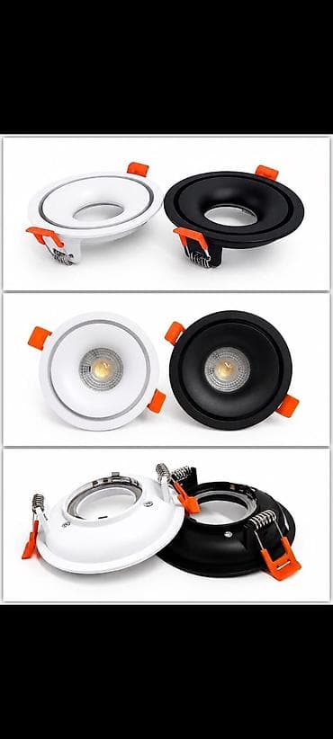Yarıdairəvi spot işıq korpusu (downlight karkası) - Tavan üçün