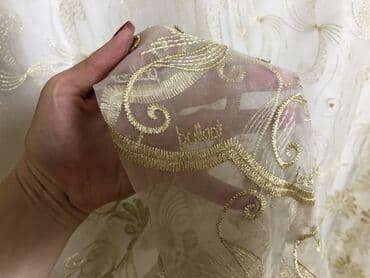 обшивку для потолка: Новый, Занавеска, цвет - Золотой, Самовывоз, Бесплатная доставка — 3