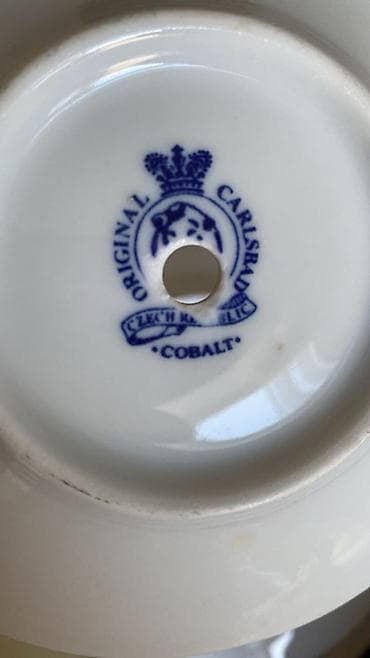 farfor serviz: TOOS Porcelain / Hesam Limoges servis dəsti - 2 ədəd porselen süfrə — 6