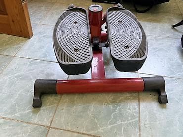 Mini stepper trenajor - Kompakt ölçülü ev fitnes cihazı - İki geniş — 2