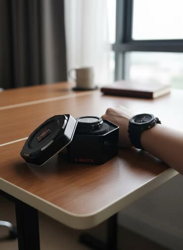 addım ölçən saat: İşlənmiş, Qol saatı, G-Shock, rəng - Qara — 2