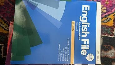 is defteri: Məhsul: English File (Fourth Edition) – Pre-intermediate Workbook — 1