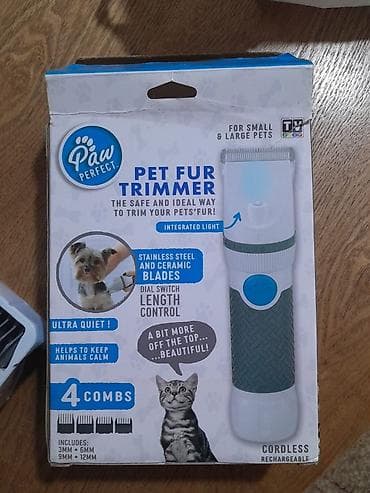 Paw Perfect Pet Fur Trimmer – ev heyvanları üçün 3-4 dəfə isfifade