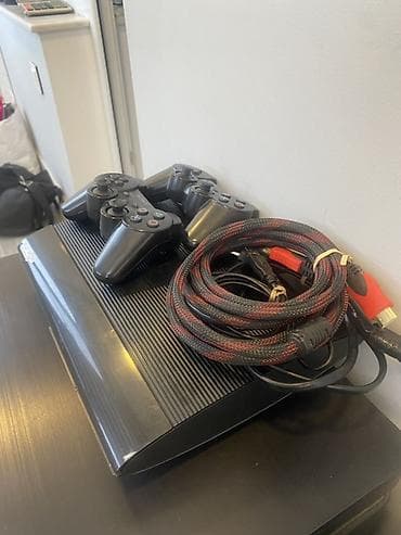 dişlər: PlayStation 3 Super Slim oyun konsolu seti Komplekt: - Sony — 3