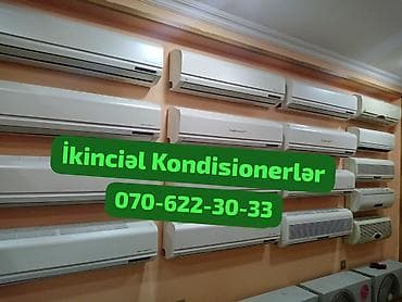 İkinciəl kondisionerlərin satışı. Hər kvadratda əla vəziyyətdə — 1