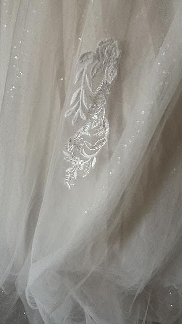 Свадебные платья и аксессуары: Teze Zərif gəlinlik dəsti - Siluet: A-line/prinsessa kəsim, yüngül və — 7