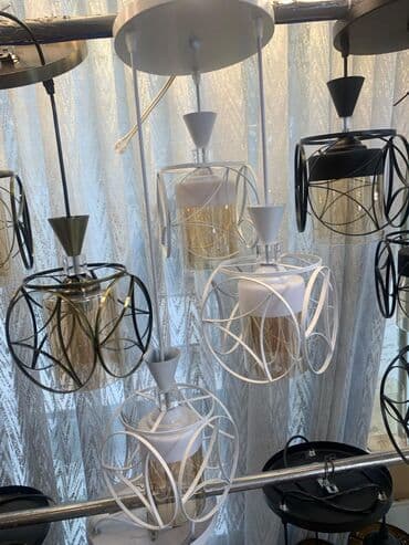 masaüstü çıraq: Çılçıraq, 3 lampa — 2