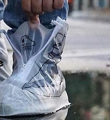 qadın sapaşkiləri: Yağışdan ve palçıqdan ayaqqabılarınızı qoruyucu — 1