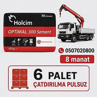 Holcim OPTİMAL 300 sement – 40 kq (+/–2,5). Və hər növ sementdərin lalafo.az -da Holcim OPTİMAL 300 sement – 40 kq (+/–2,5). Və hər növ sementdərin