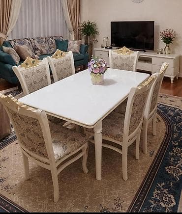 Qonaq otağı üçün, 6 stul lalafo.az -da Qonaq otağı üçün, 6 stul