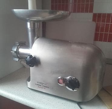 blender ehtiyat hisseleri: Ət çəkən maşın Eurolux, 3500 Vt, Revers ilə, İşlənmiş — 1