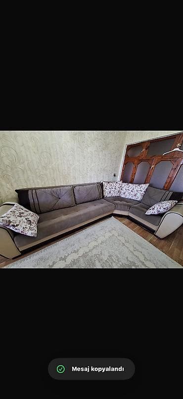 Künc divan, Açılan, Bazalı, Parça, Çatdırılma yoxdur