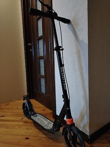 qatlanan velosiped satisi: Şəhər tipi skuter - Rəng: Qara, “SCOOTER” yazılı gövdə - Böyük — 3