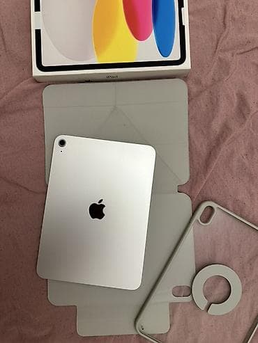 iphone 7 batarya: Apple iPad (10-cu nəsil) – gümüş rəng - 10.9" Liquid Retina ekran — 2