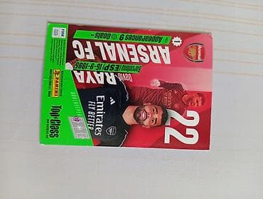 Məhsul: Panini “Top Class” kolleksiya kartı – David Raya (Arsenal FC) — 2