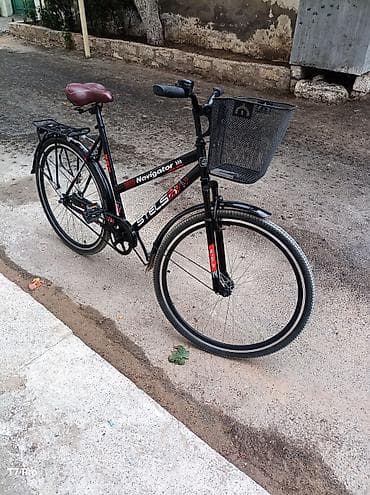 Şəhər velosipedləri: Yeni Şəhər velosipedi Stels, 28", sürətlərin sayı: 1, Ünvandan götürmə — 2